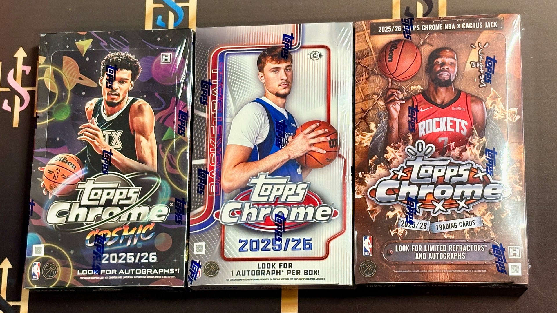 Topps Chrome NBA TRIPLE THREAT product image (1)