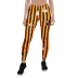Black and Orange Striped Halloween Leggings
