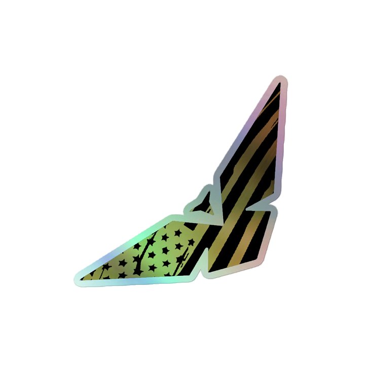 Flagged Eagle Holo Sticker product image (2)