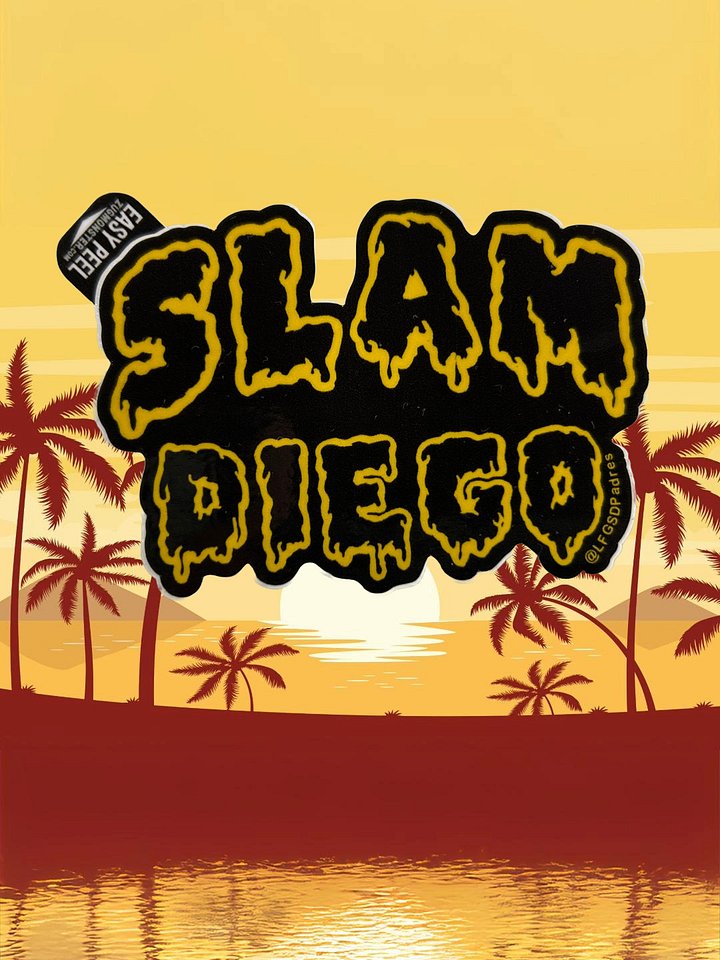 Slam Diego Sticker product image (1)