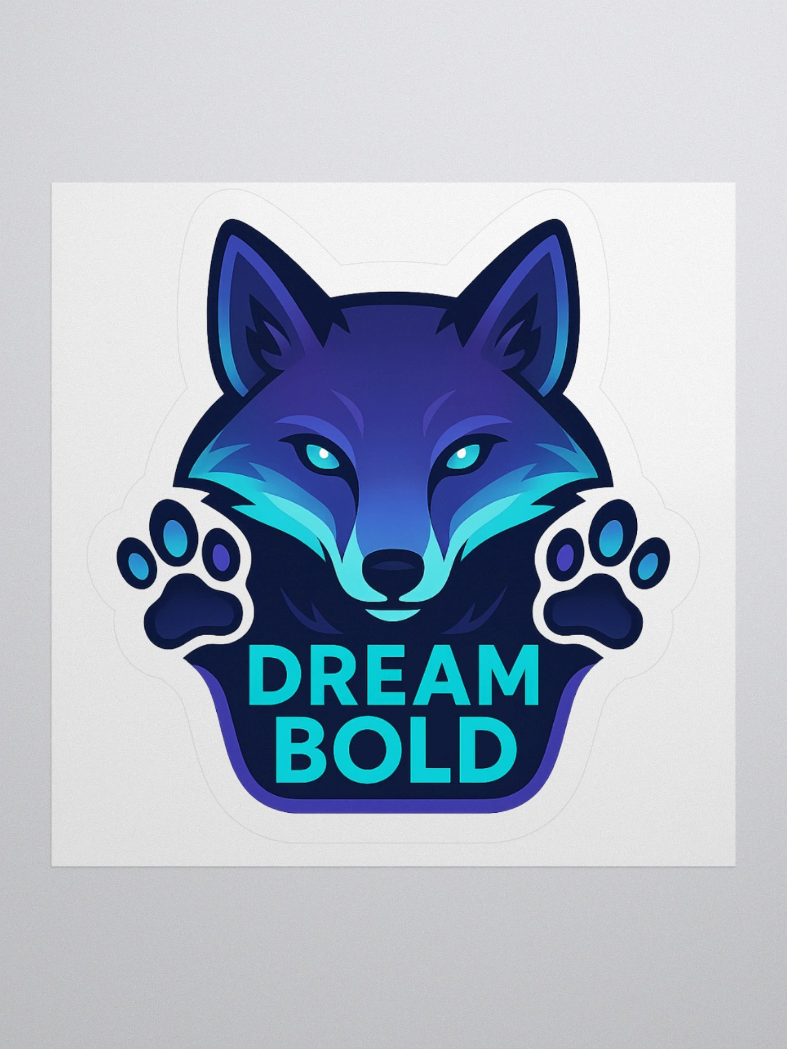 Dream Bold AuraFox Sticker product image (2)