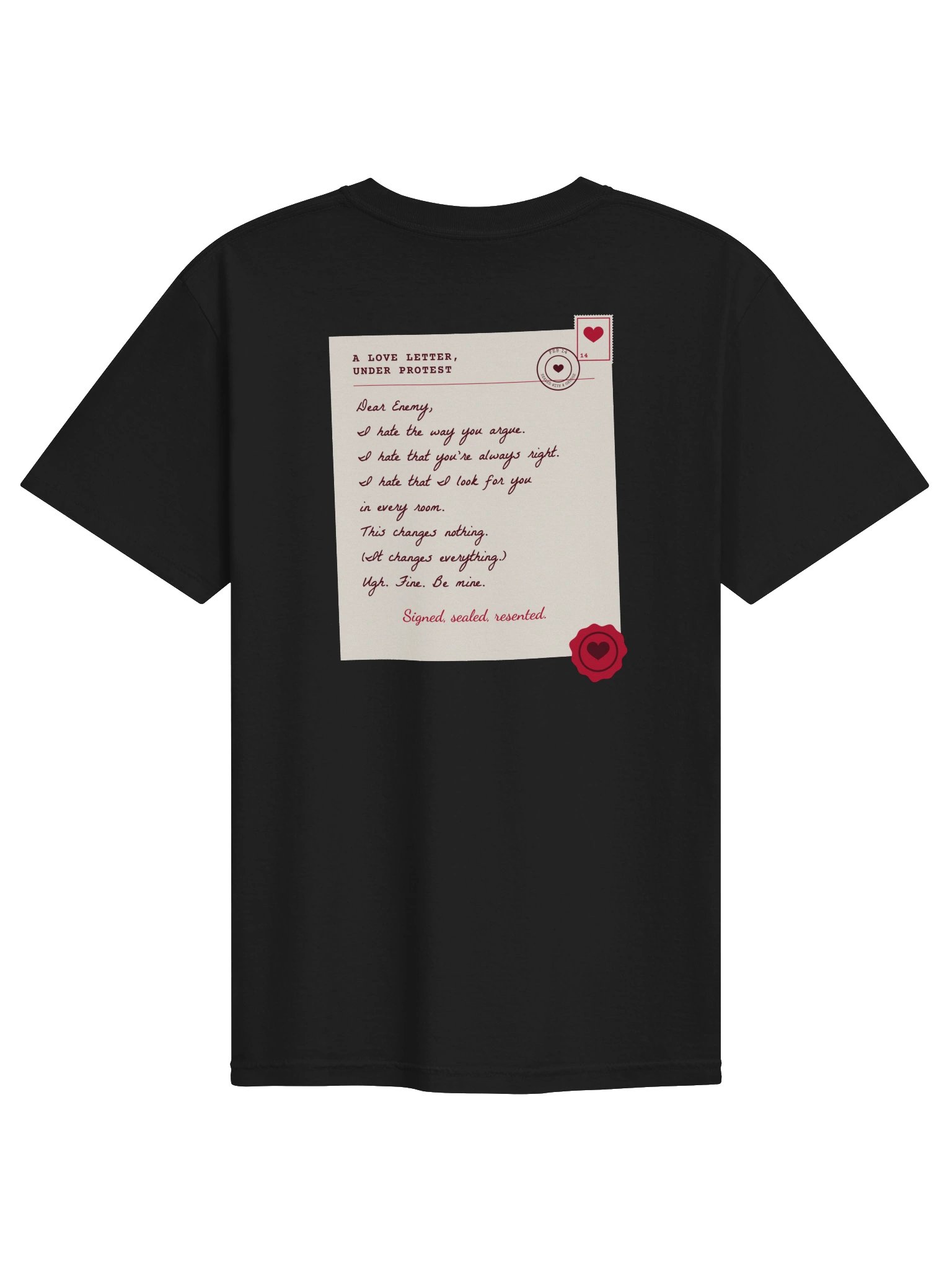 Love Letter, Under Protest Premium T-Shirt product image (2)