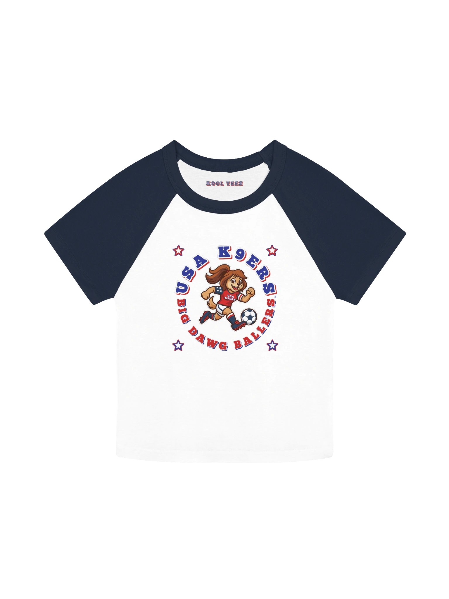 USA K9ERS Shih Tzu Female Soccer Micro Tee product image (1)