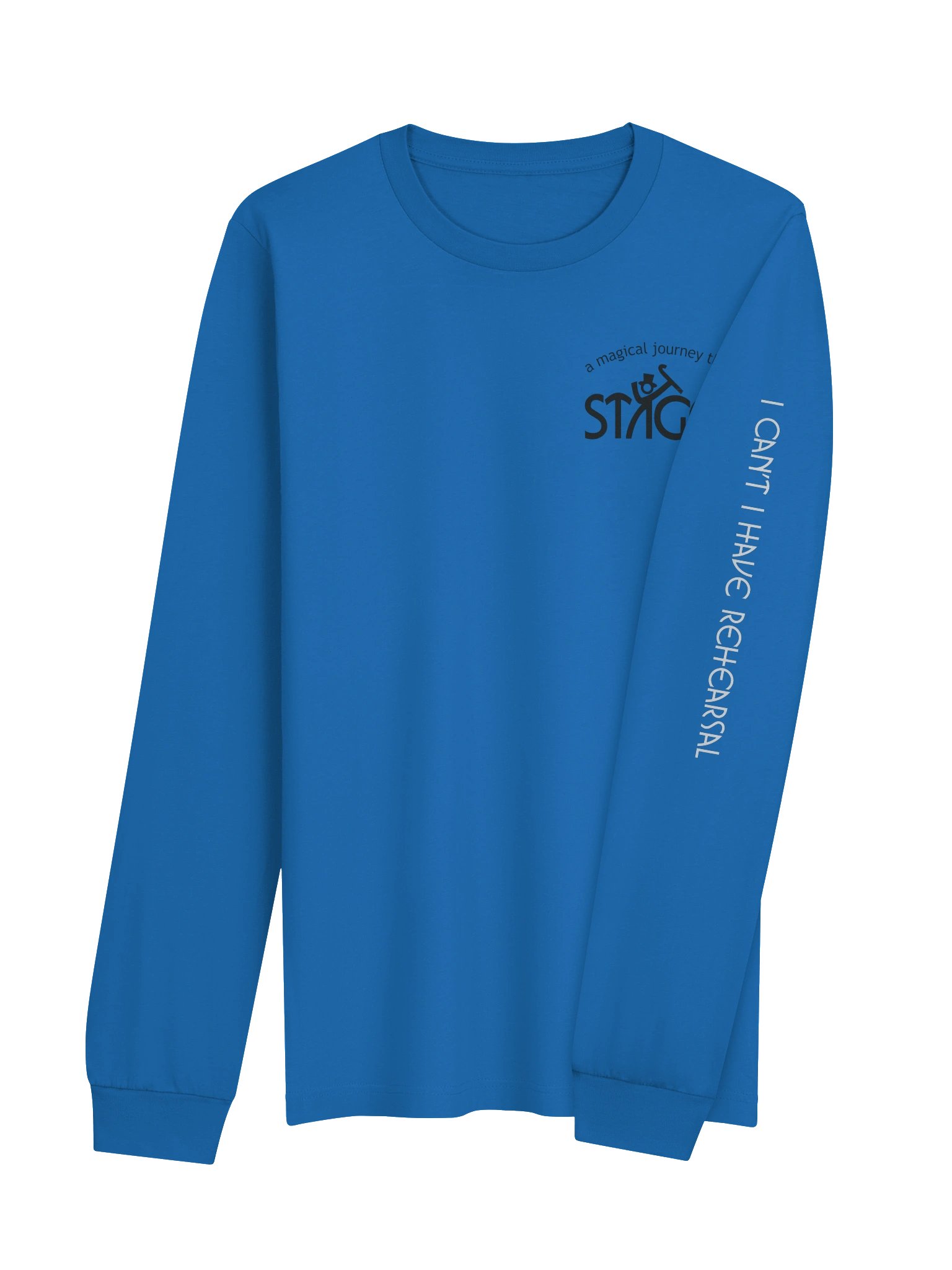 Light Super Soft Long Sleeve T Shirt - Black Stages Logo product image (4)