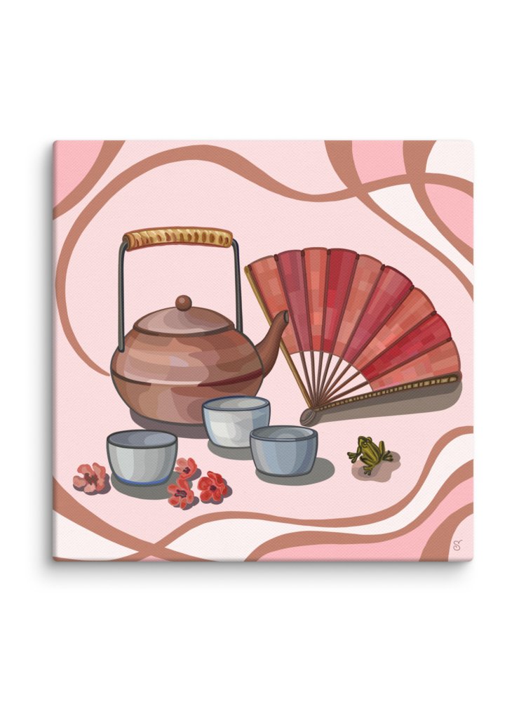 Tranquil Tea Time Canvas Set - Coffee Shop No. 8 product image (2)