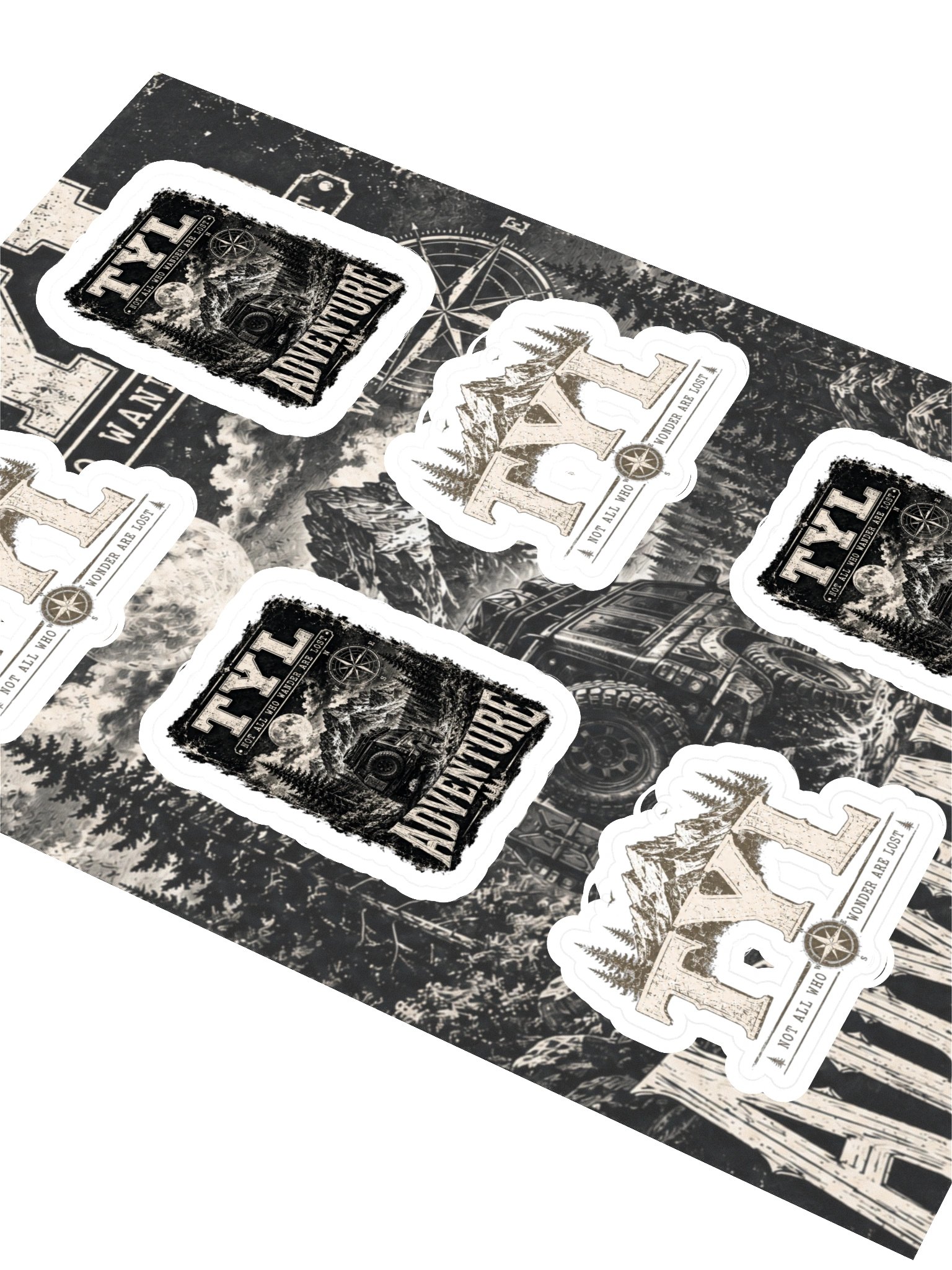 TYL Adventure Sticker Sheet product image (2)