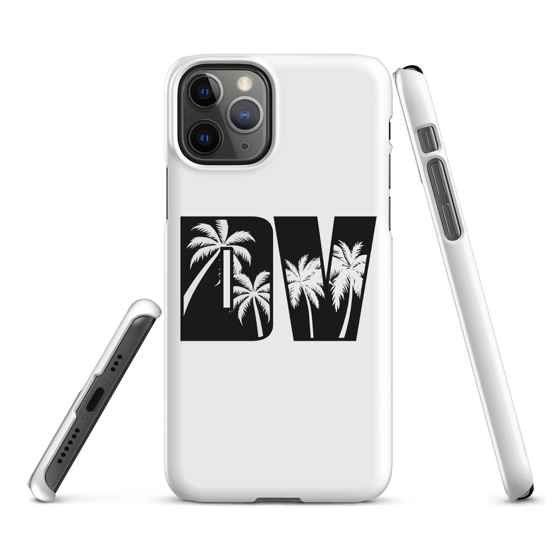 DV Black iPhone Case product image (1)