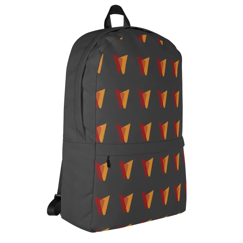 We Bodyboard Autumn Logo // Patterned Logo Backpack product image (1)