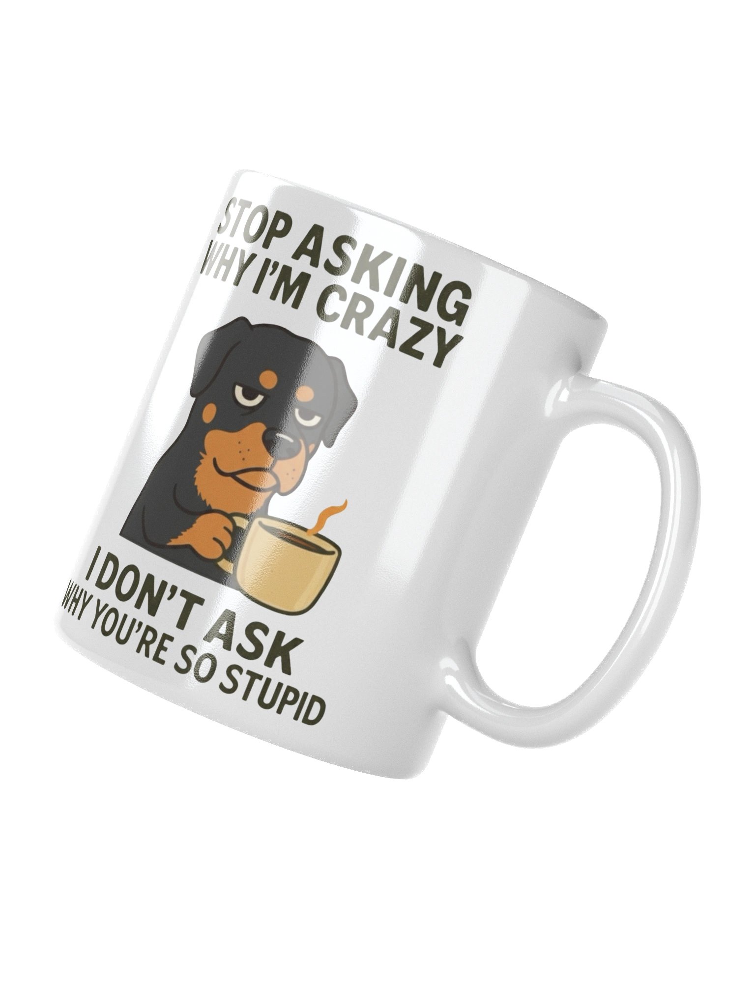 Crazy Rottweiler Mug product image (8)