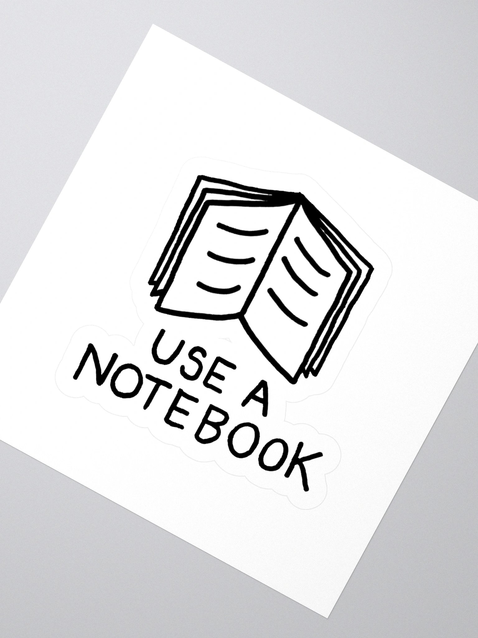 Use A Notebook Sticker! product image (3)