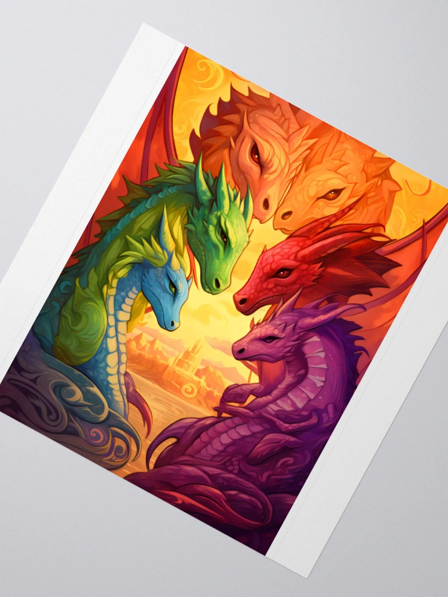 Dragon Unity Kiss Cut Stickers product image (2)