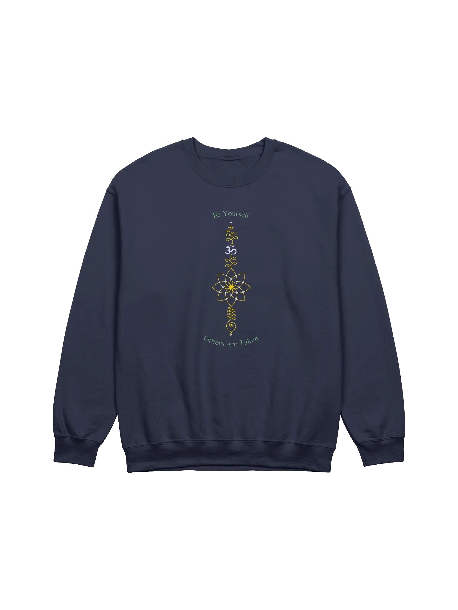 Be Yourself Others Are Taken Gold Geometric Sweatshirt product image (1)
