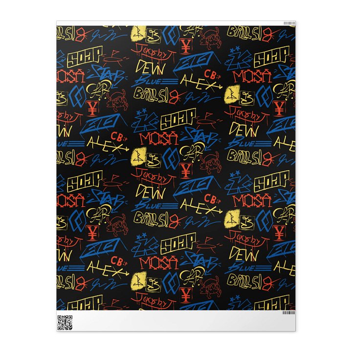 Graffiti Wrapping Paper product image (2)