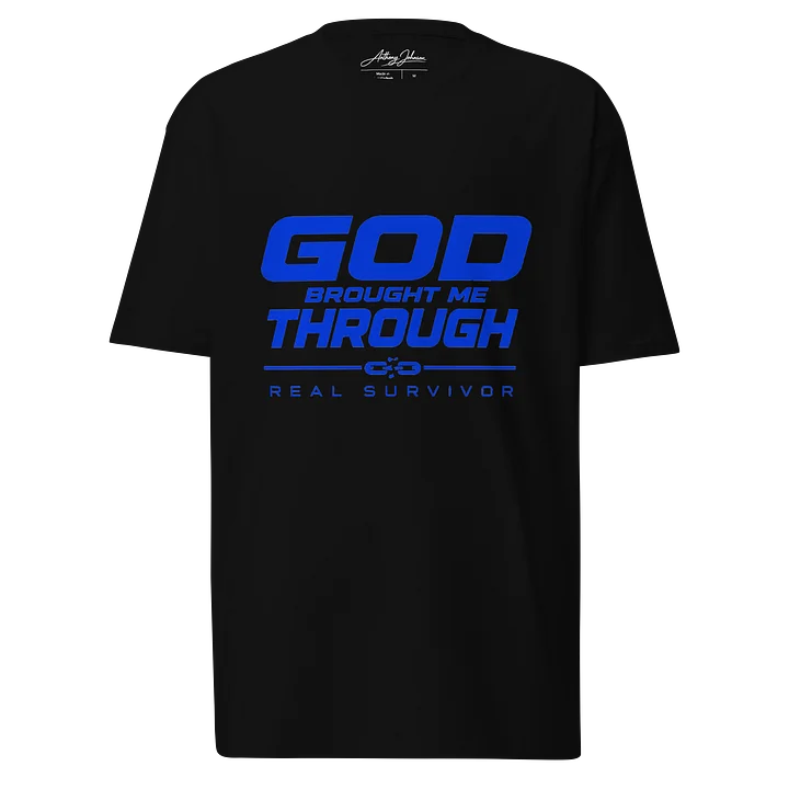 Black God Brought Me Through – Real Survivor Tee product image (1)
