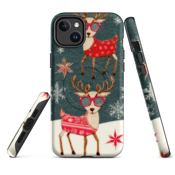 Festive Reindeer MagSafe® Tough Case product image (2)