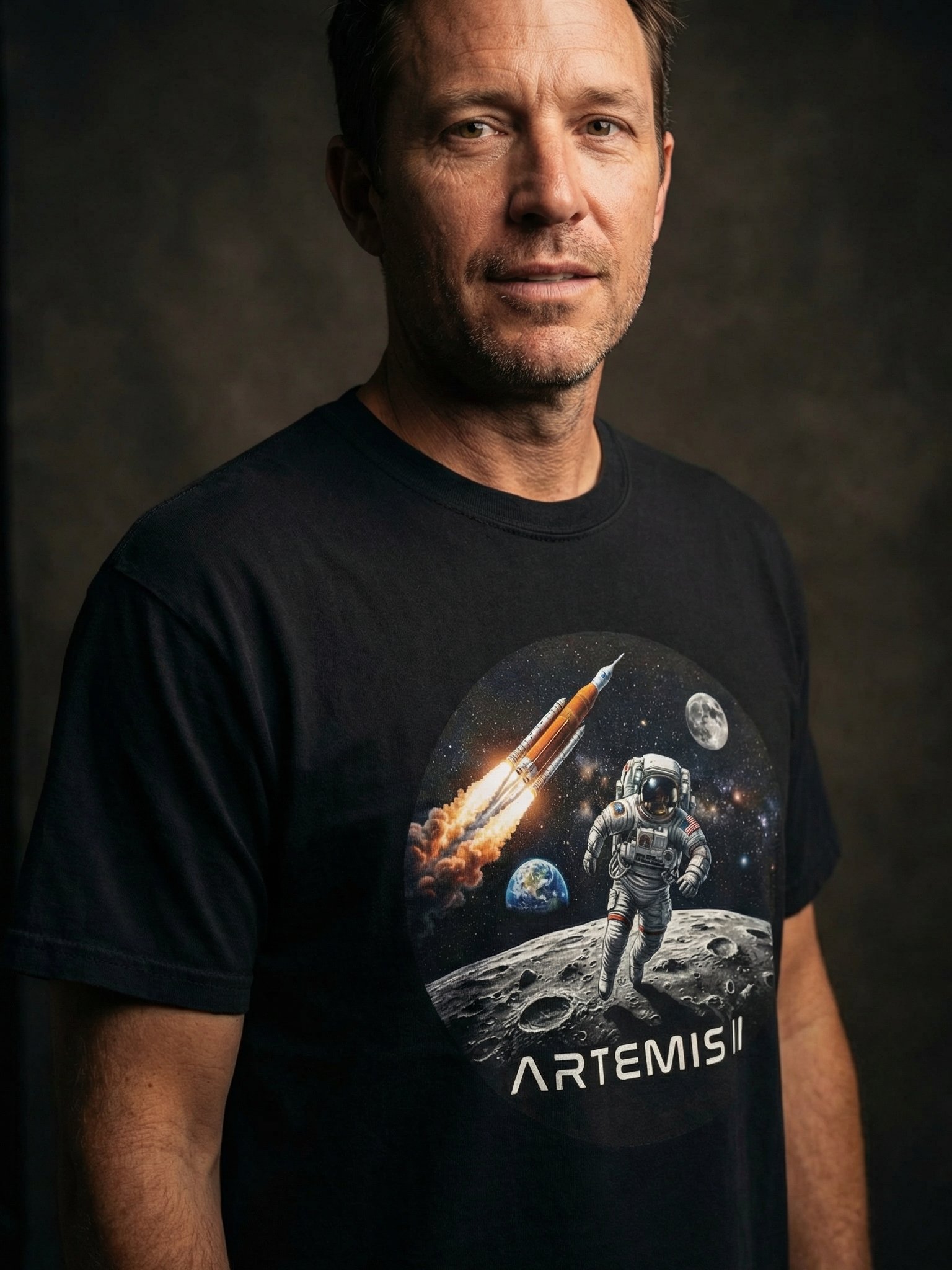 Artemis II Shirt 2026, NASA Inspired Moon Mission Tee, Space Graphic T-Shirt, Astronaut Lunar Design, Space Lover Gift product image (1)