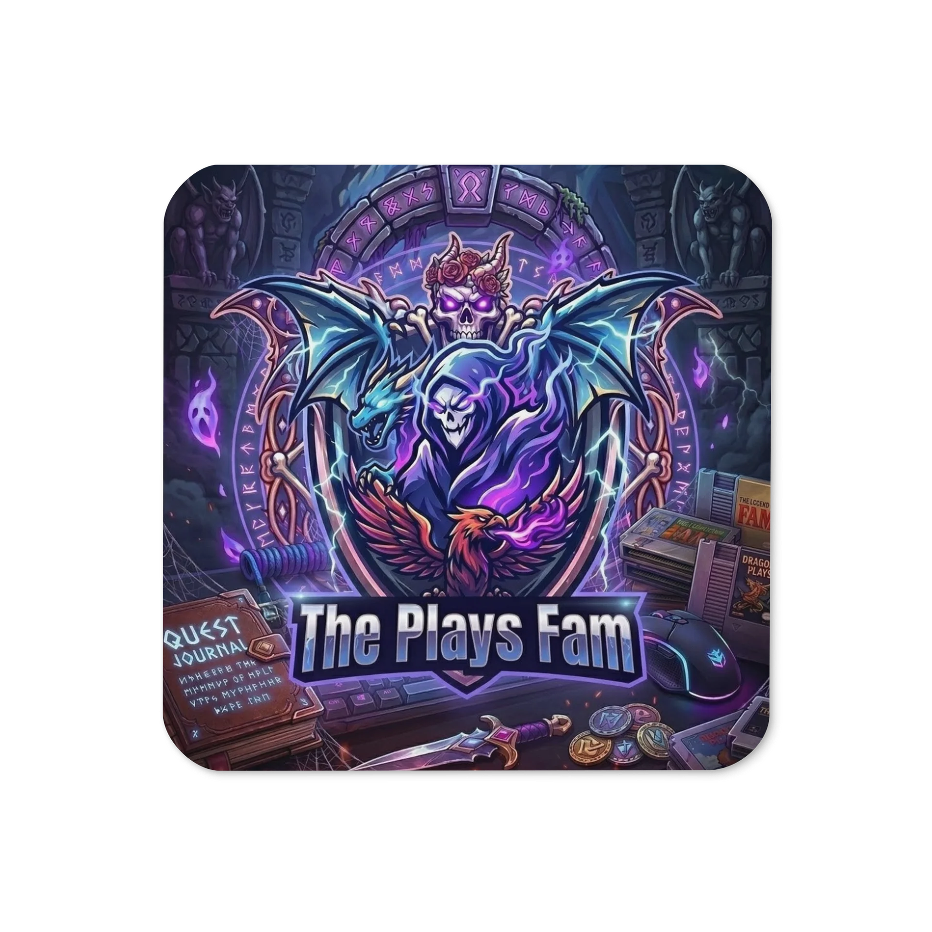 PLAYS FAM “Legends Unite” Collector Coaster product image (1)