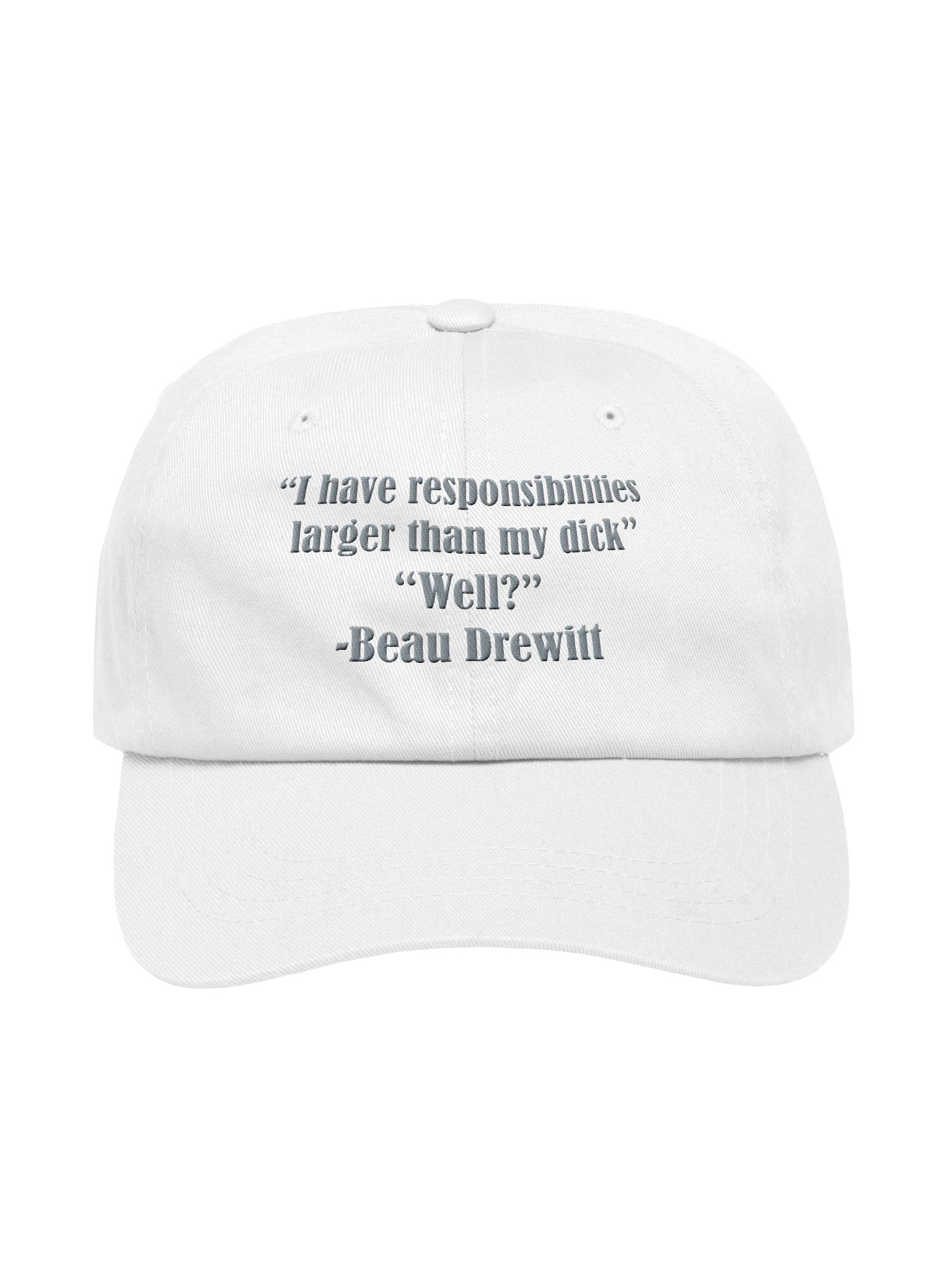 Stake Me If I’m Wrong Quote hat product image (33)