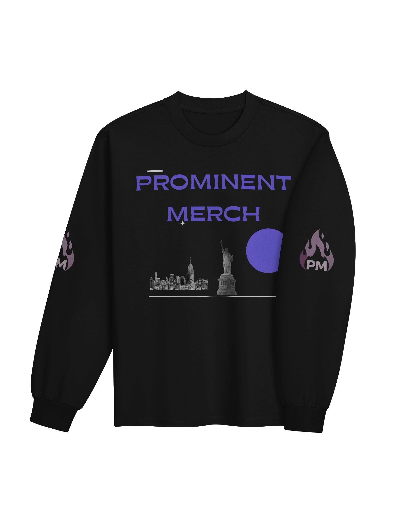 Unisex Prominent Merch NYC Purple lining sweatshirts product image (8)