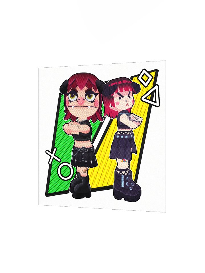 Puppet X Low-Poly Comic Poster product image (7)