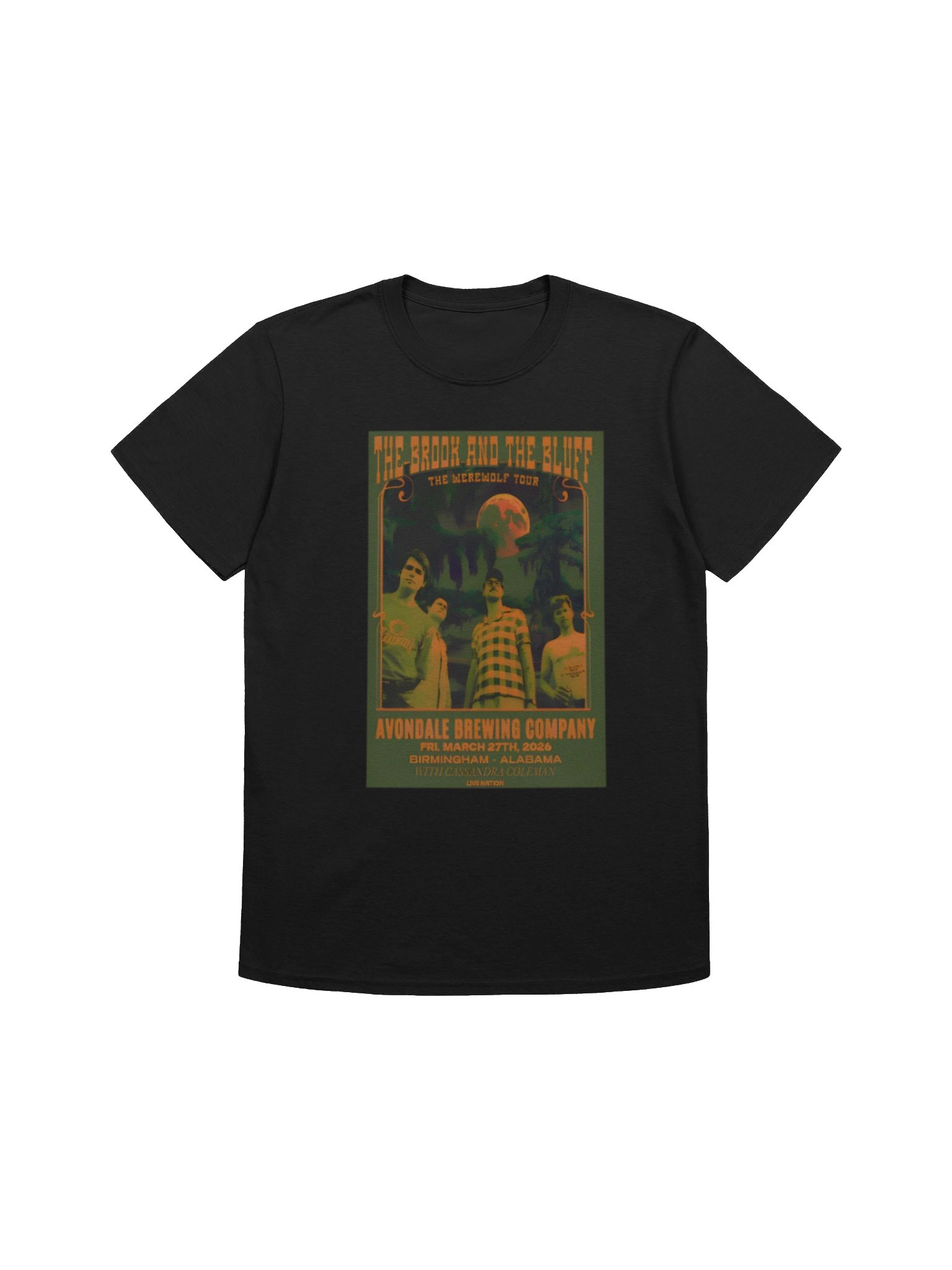 The Brook & The Bluff — Birmingham 3.27.2026 Official Moment T-shirt product image (1)