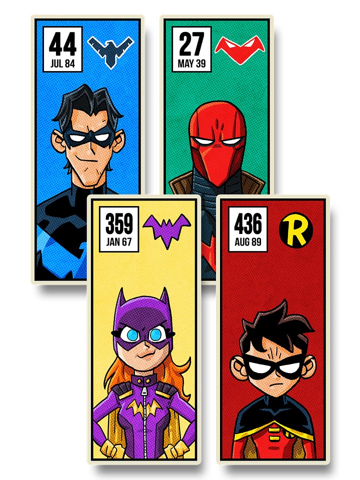 Batfamily Sticker Pack product image (1)