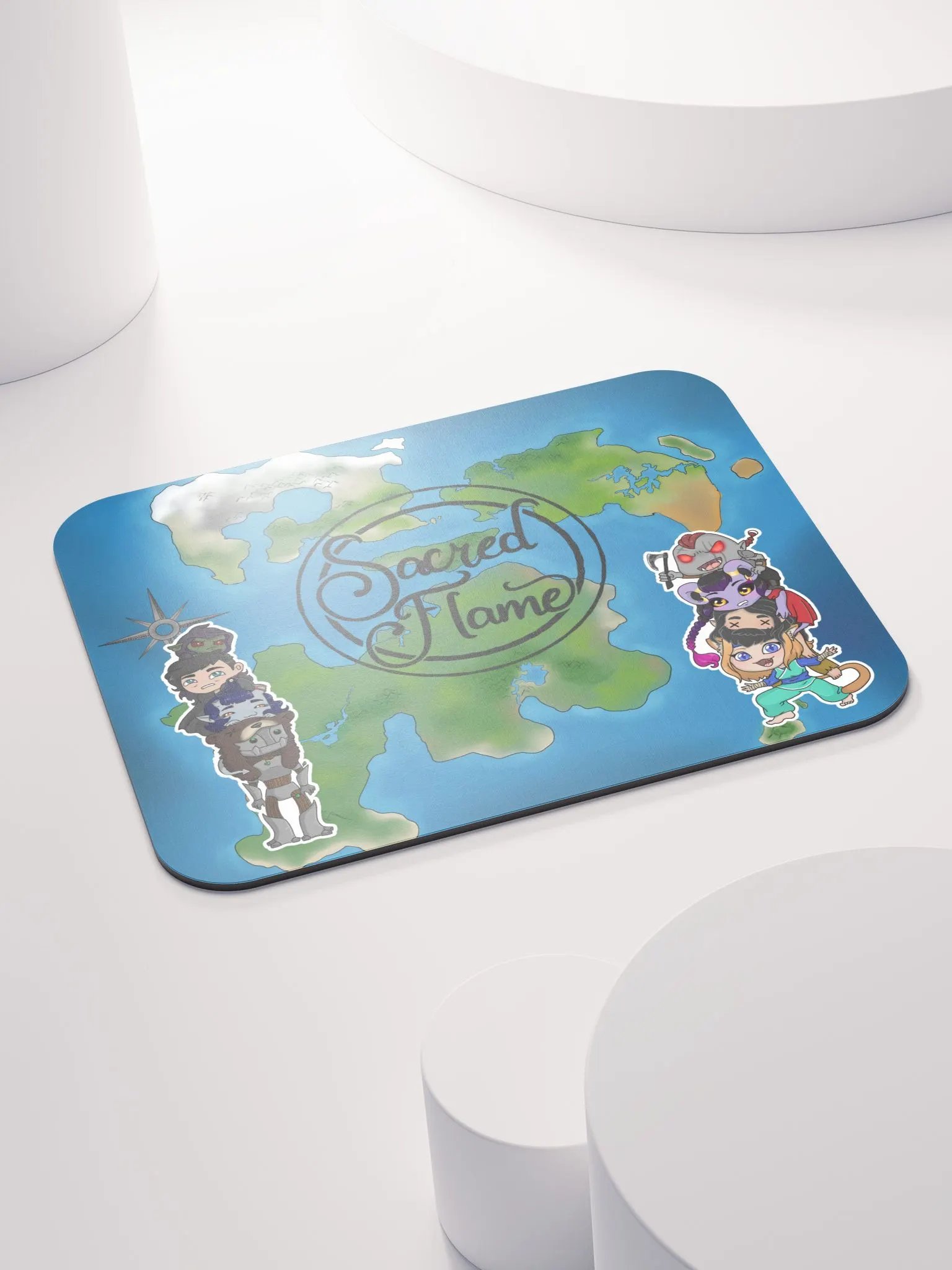 Sacred Flame Mousepad product image (4)