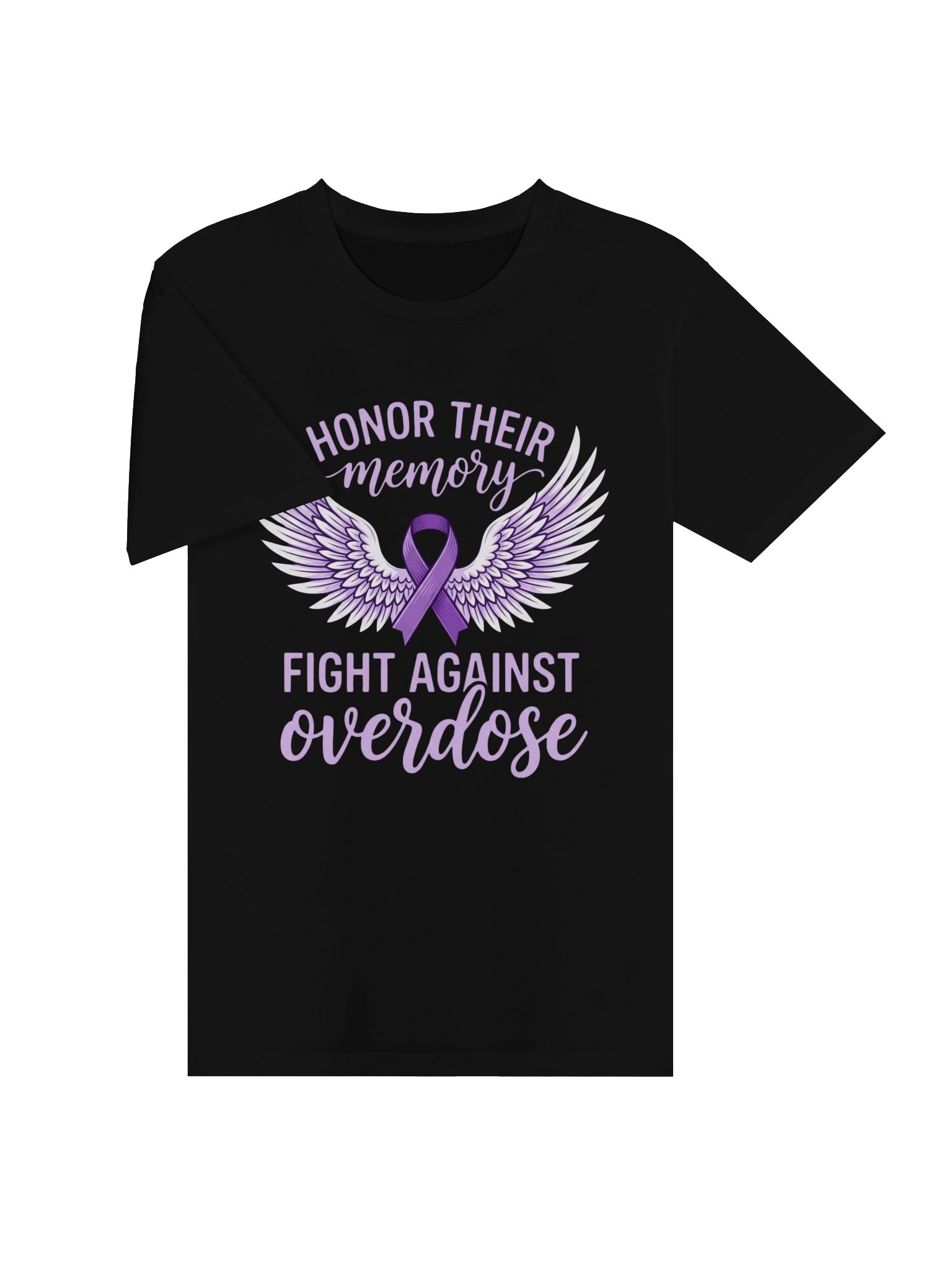 Honor Their Memory Overdose Awareness Support T-Shirt product image (26)