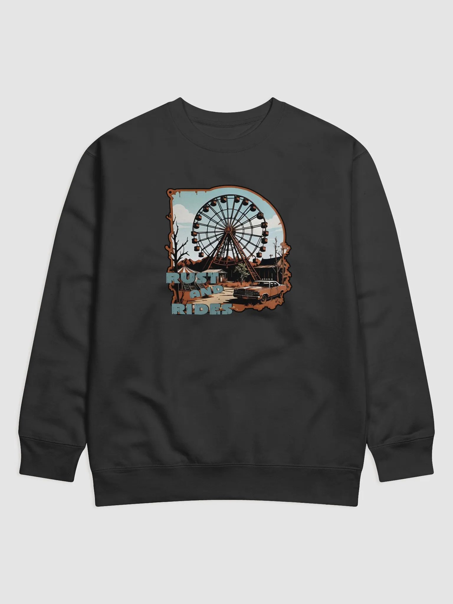 Rust and Rides Premium Cotton Sweatshirt product image (1)
