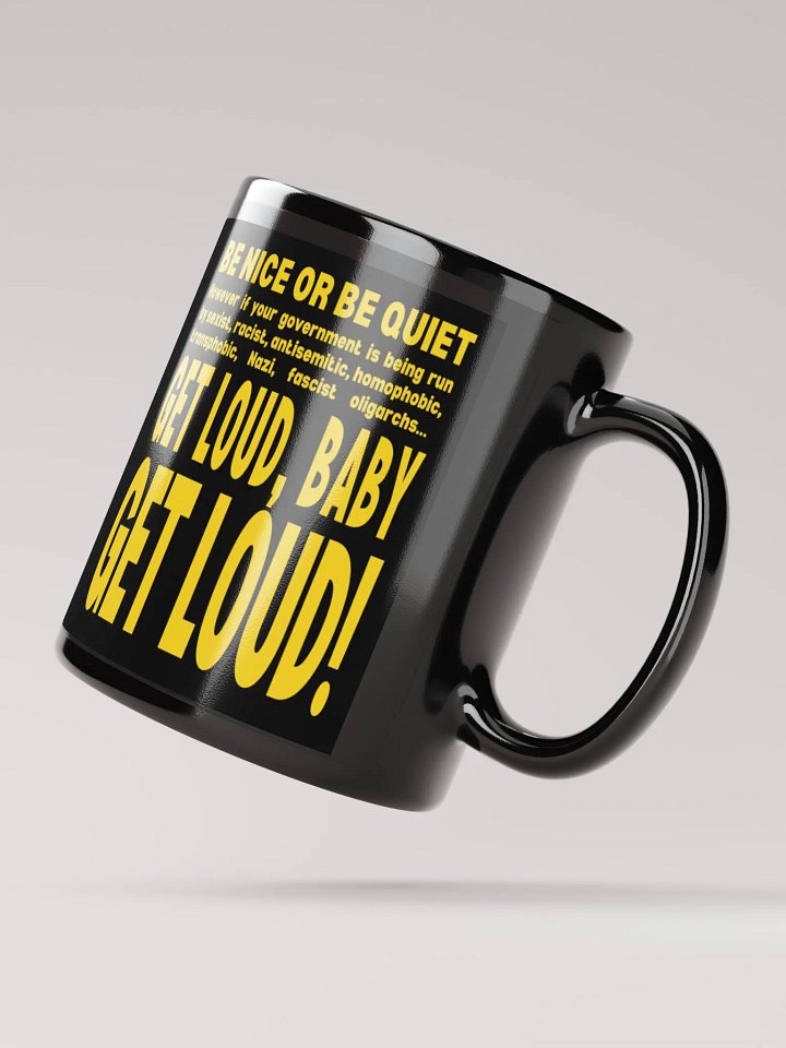 Get Loud, Baby (Yellow) Mug product image (3)