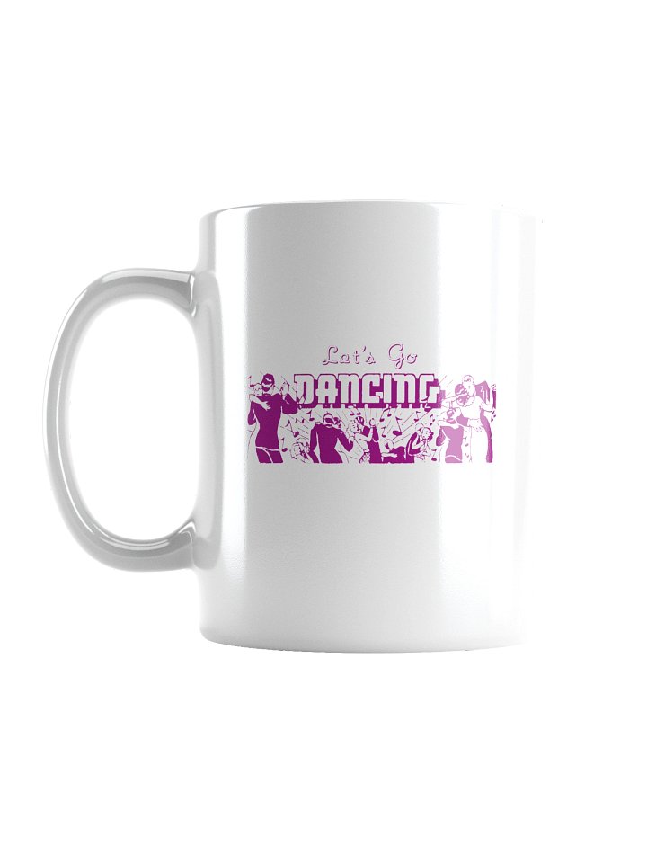 'Let's Go Dancing' White Mug product image (2)