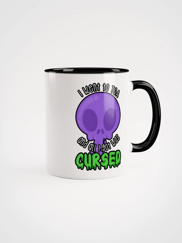 All I Got Was Cursed - Warlock - Ceramic Mug w/Color product image (1)