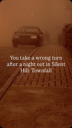 ⛔️ The nightlife has definitely died down in St.Amelia…🏚️ Get home safe tonight…🌫️

[ad/gifted - Silent Hill: Townfall]

@kon...