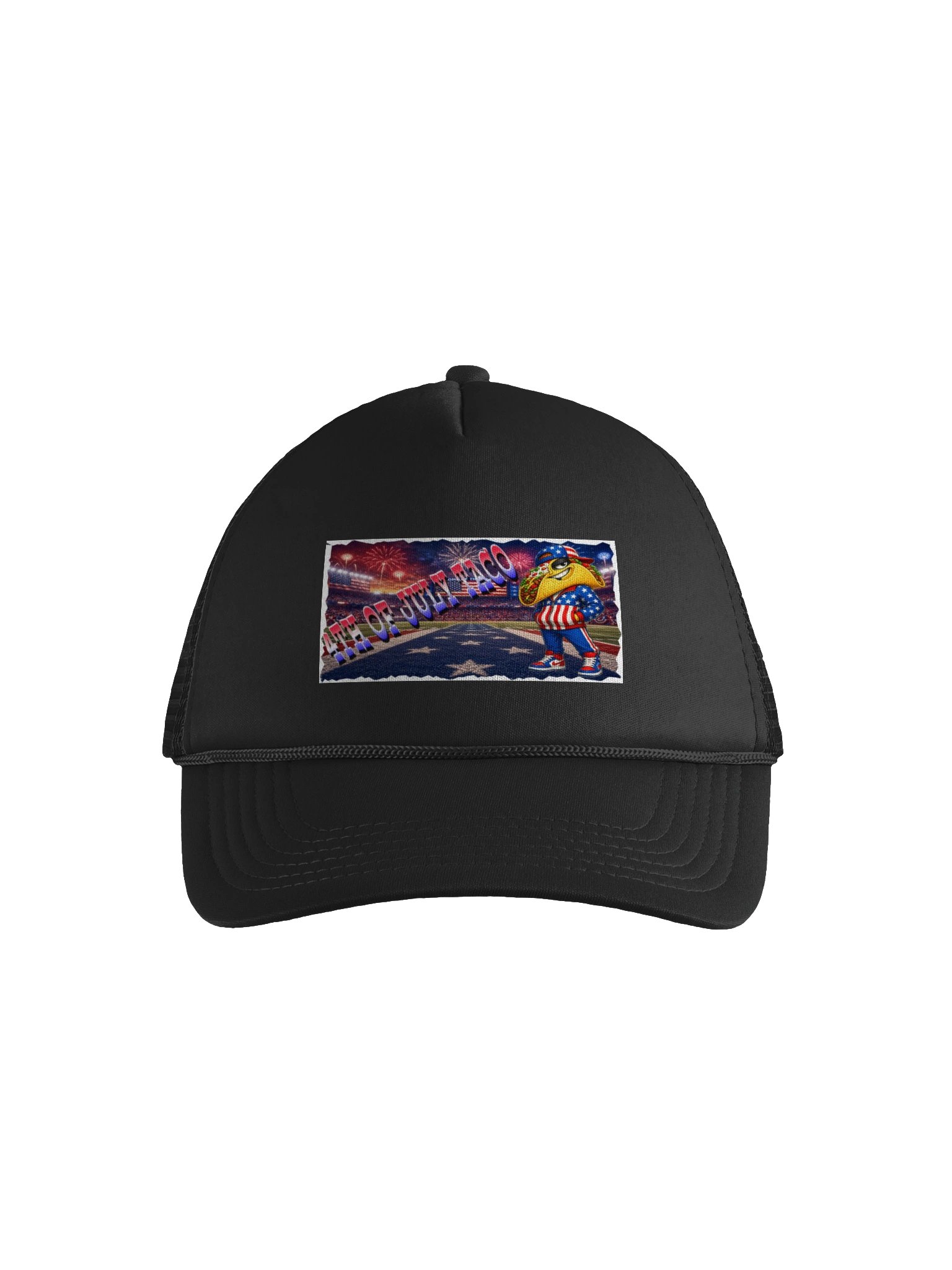 The 4th of July Taco Trucker Hat product image (2)