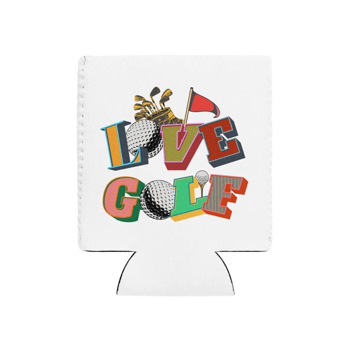 Love Golf Block Letter Swing in Style Can Cooler product image (1)