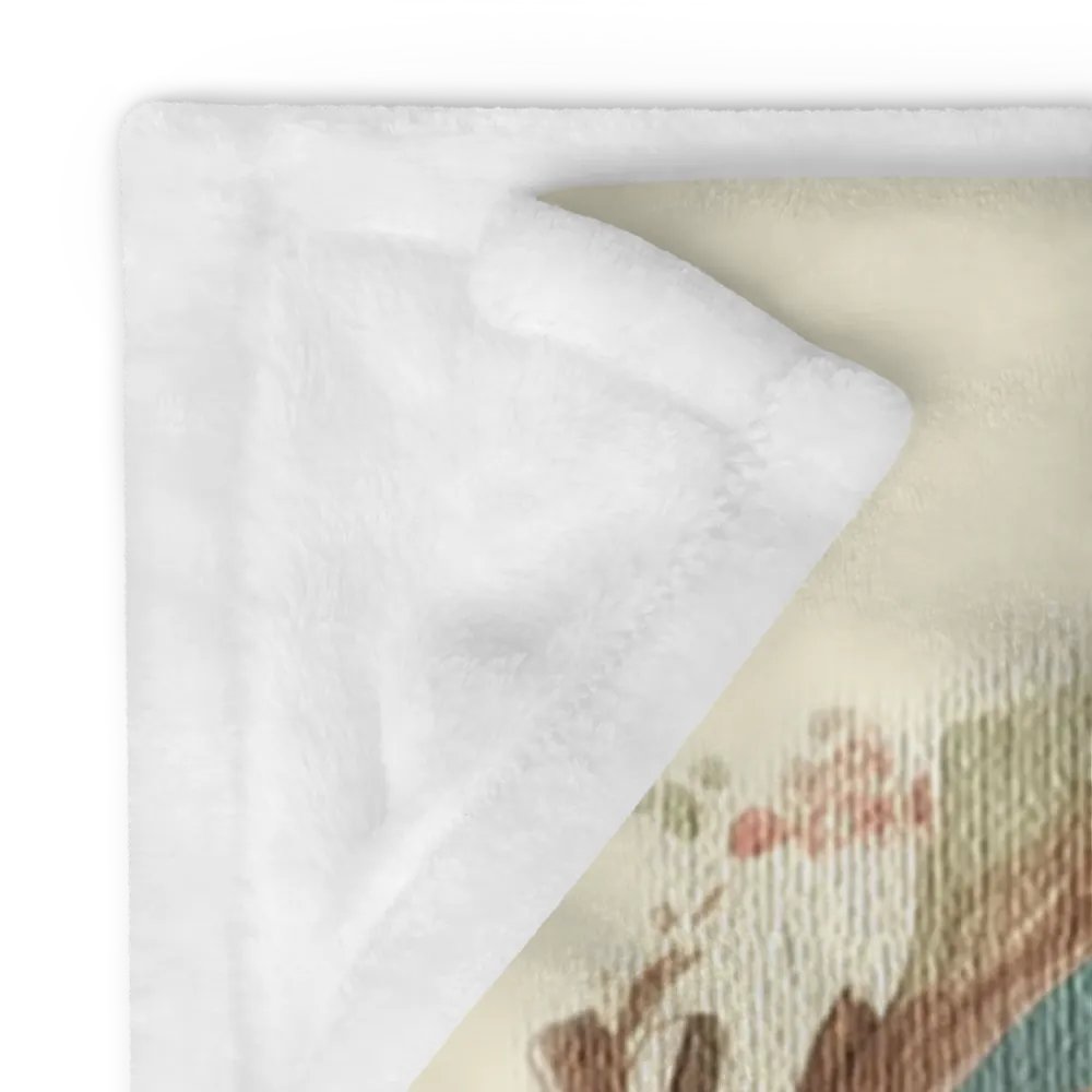 owl wearing a hat and a bow tie Throw Blanket product image (12)