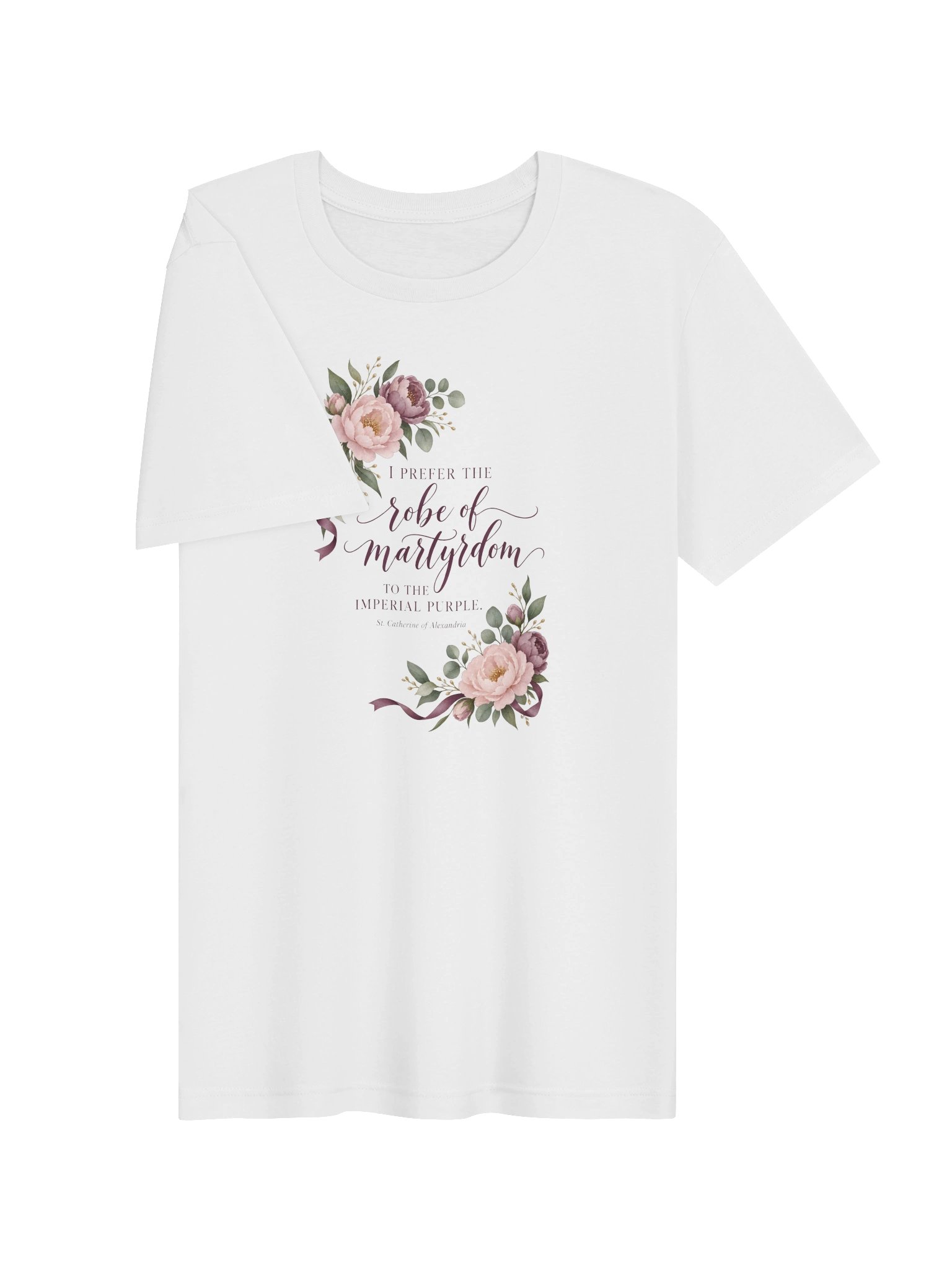 St. Catherine “Robe of Martyrdom” T-shirt product image (3)