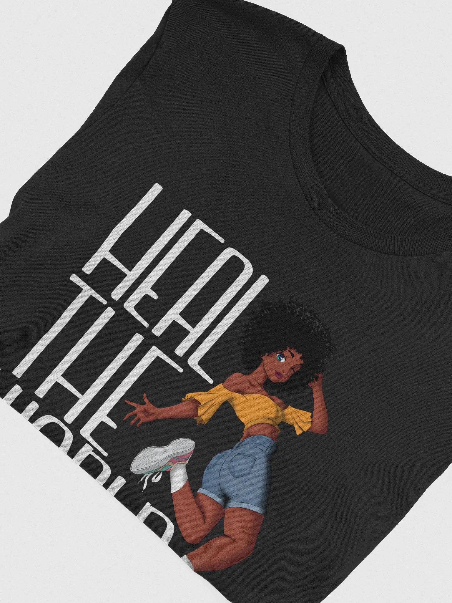 Heal the World Girl (Black Shirt) product image (4)