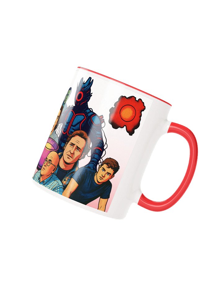UNPLUG Comic themed Character Collage Mug product image (3)