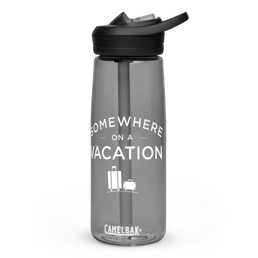 Somewhere on a Vacation Water Bottle product image (5)
