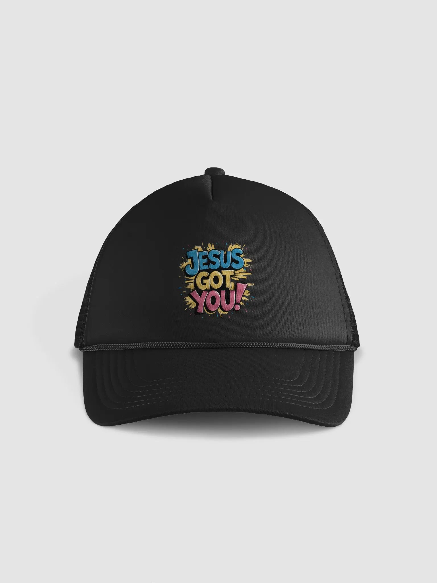 Jesus got you Foam Trucker Hat product image (1)