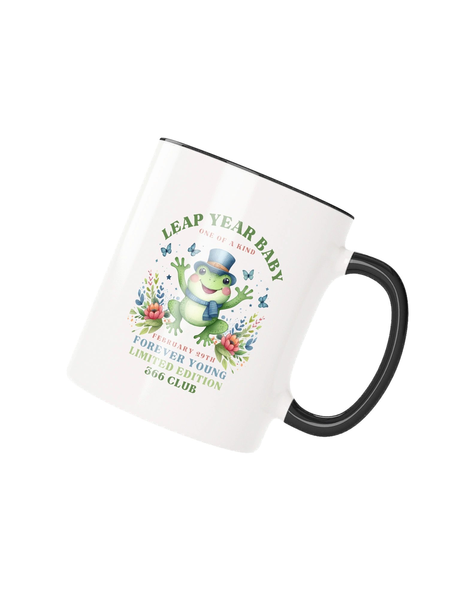 Leap Year Birthday Mug One of a Kind February 29th Gift Forever Young Limited Edition 366 Club Ceramic Cup product image (20)