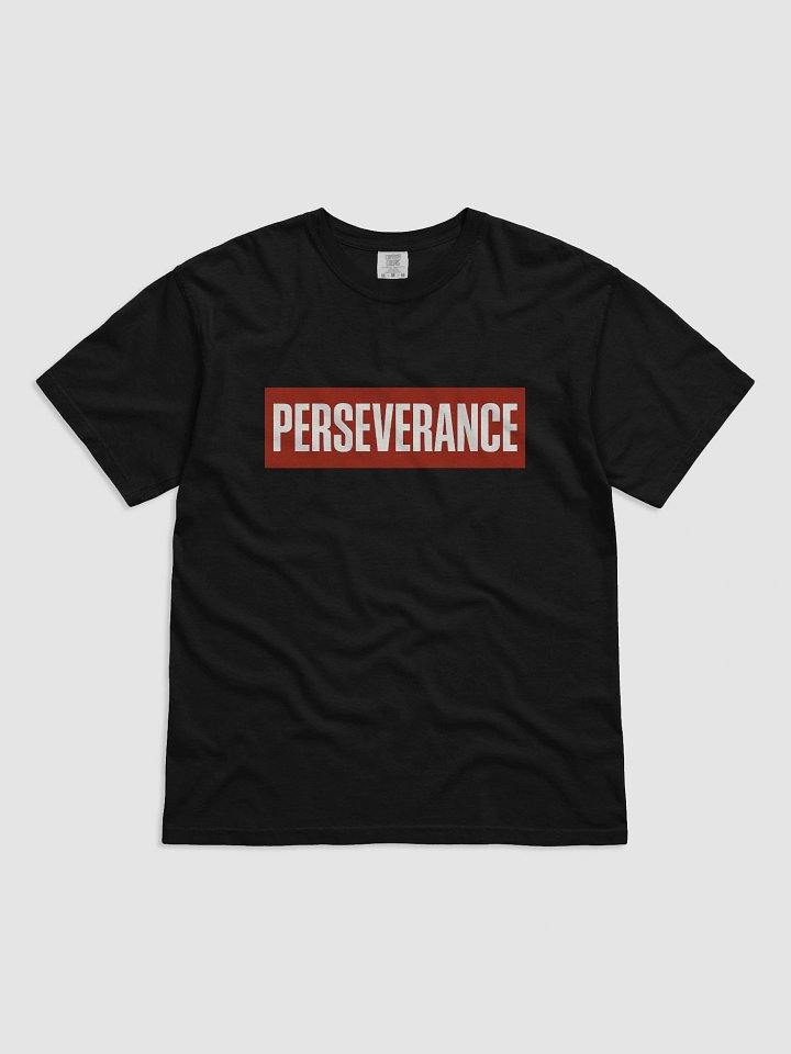 PERSEVERANCE – Mars Rover Statement T-Shirt | NASA-Inspired Bold Design product image (1)