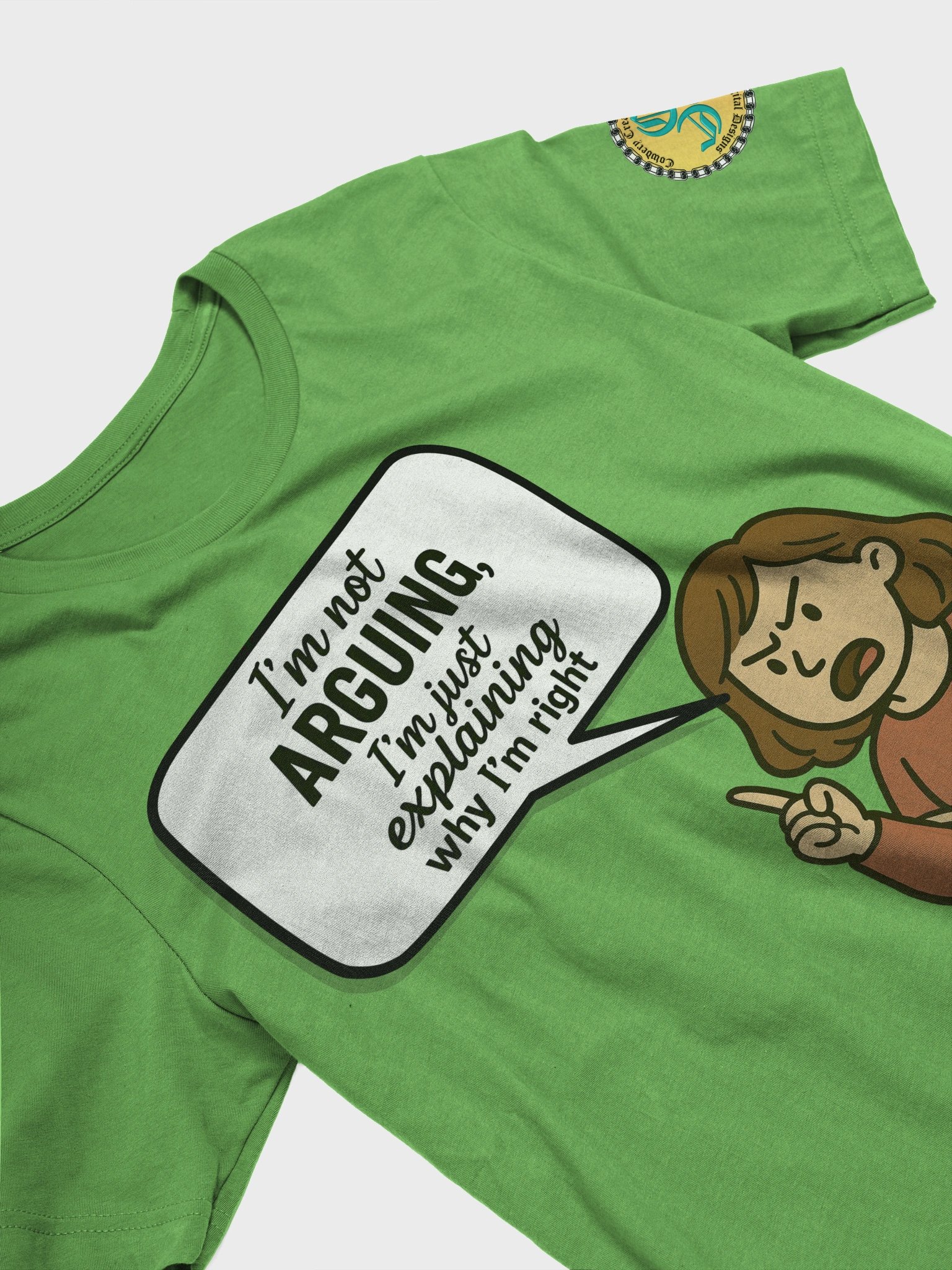 I'm not Arguing (Female) Bella+Canvas Supersoft T-Shirt Colors (4) product image (31)