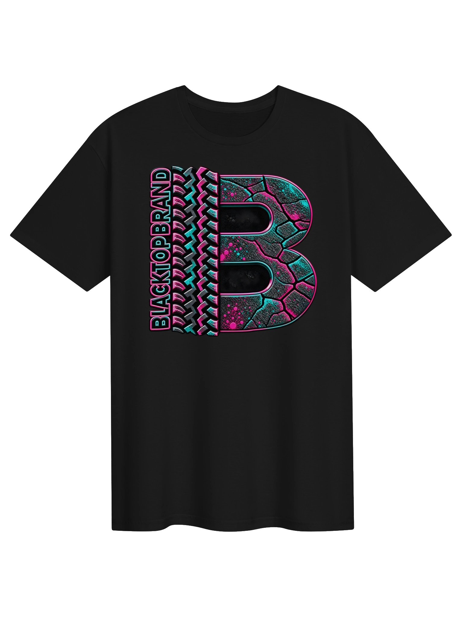 Blacktop Brand "B Logo" Color Flash Classic T-Shirt product image (1)