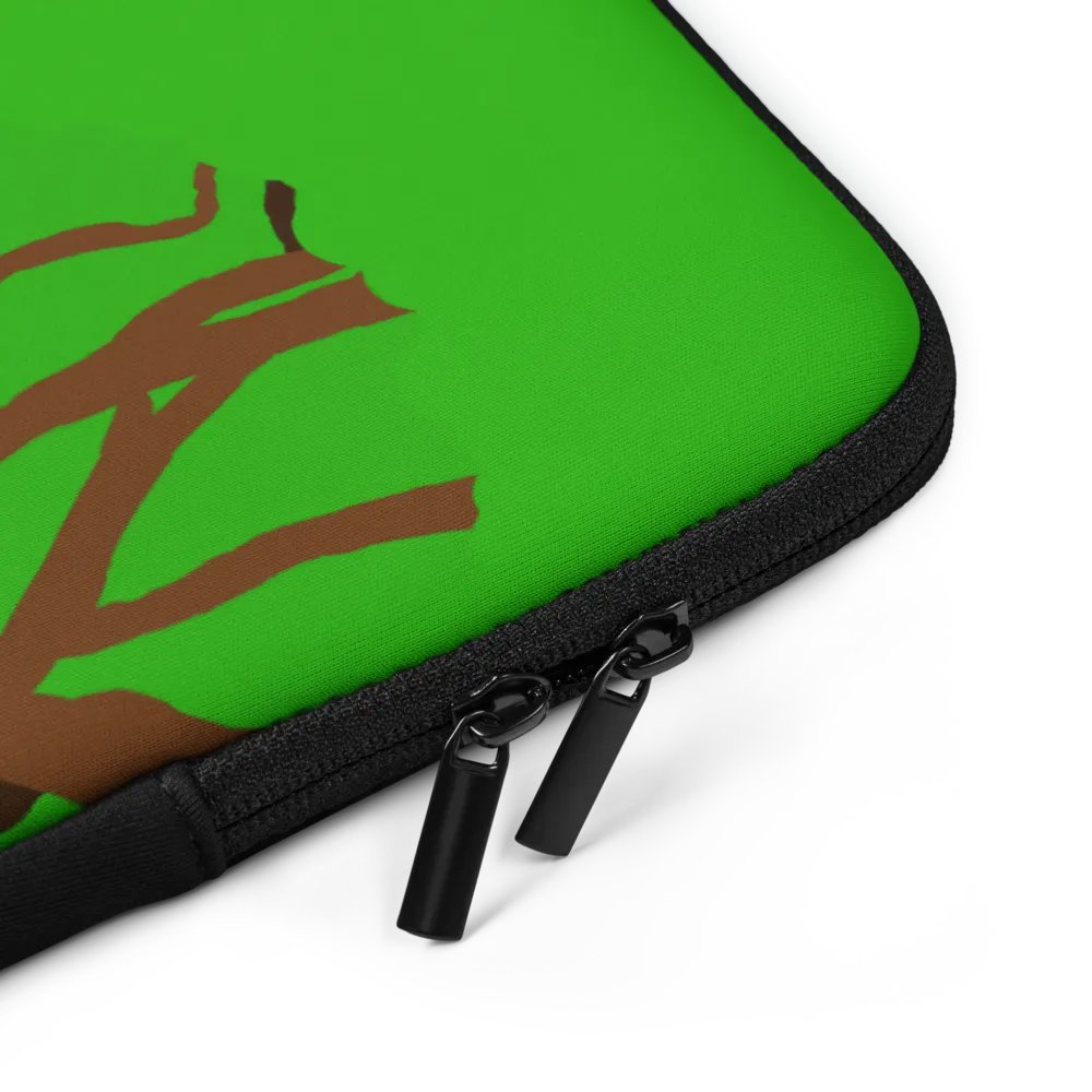 Wolf in Forest Laptop Case product image (5)