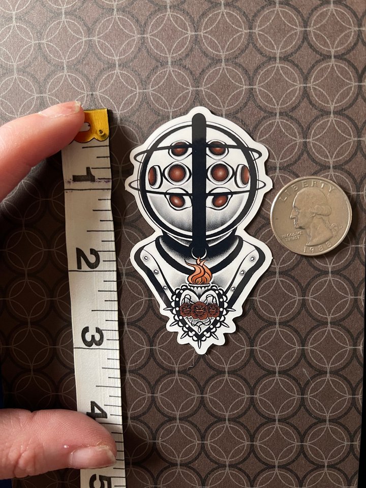 Big Daddy Vinyl Sticker product image (2)