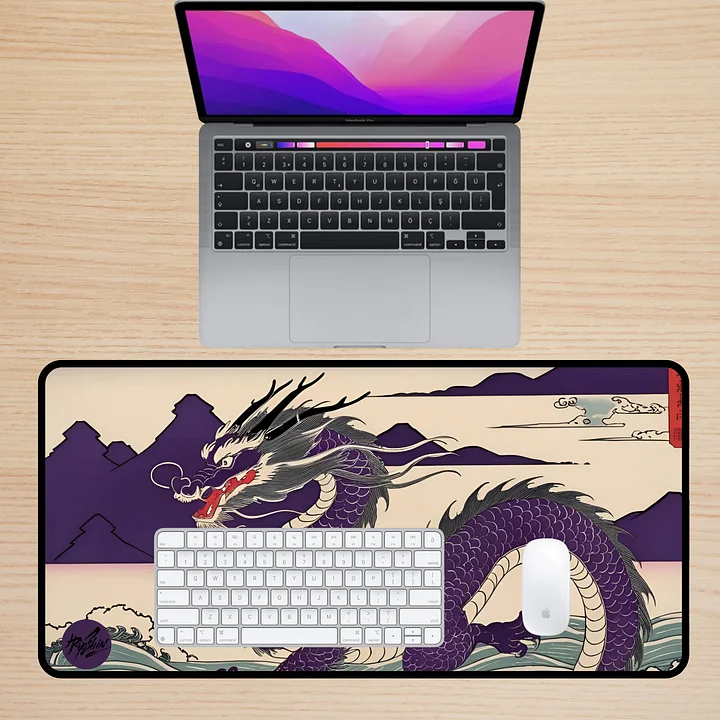 Ryoshin - Flowing Resilience (Sui no Ganbou), Ancient Ryū Collection, Desk Mat product image (2)