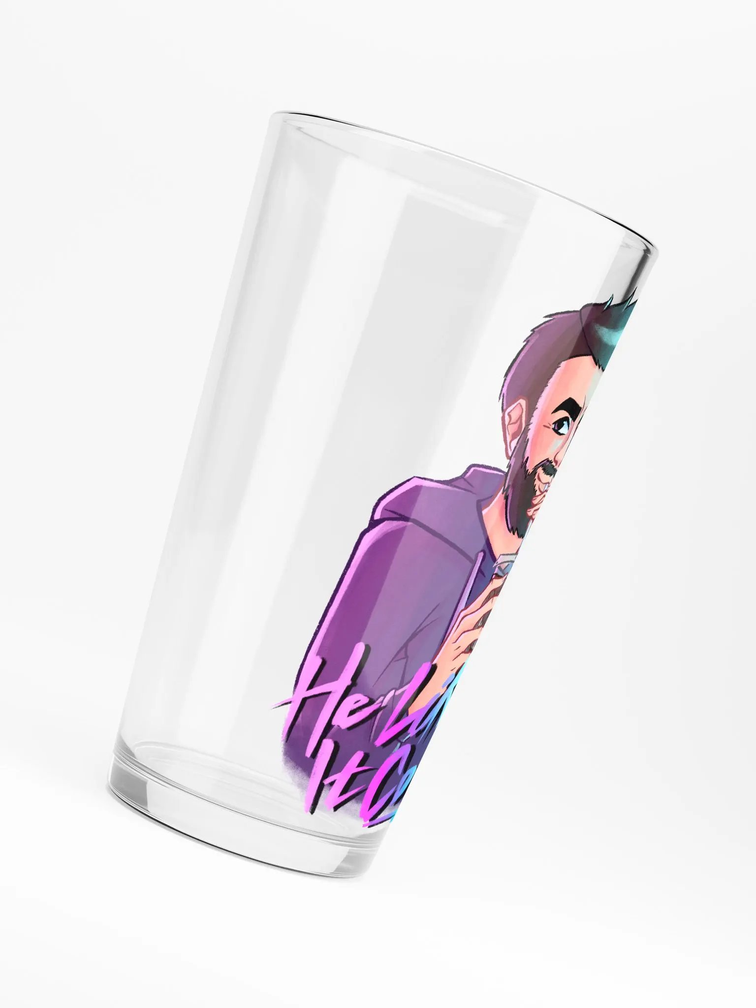 He Likes It Cold Pint Glass product image (6)