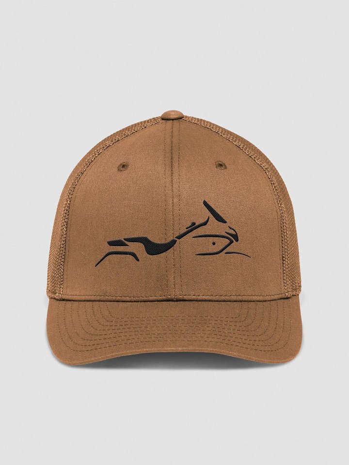 Shadow Bagger Flex-Fit Trucker Cap Mesh Back product image (1)